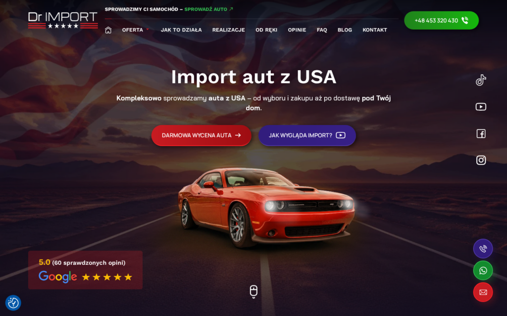Профиль компании DR IMPORT