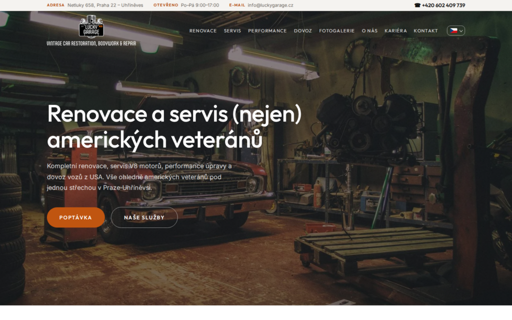Профиль компании Lucky Garage